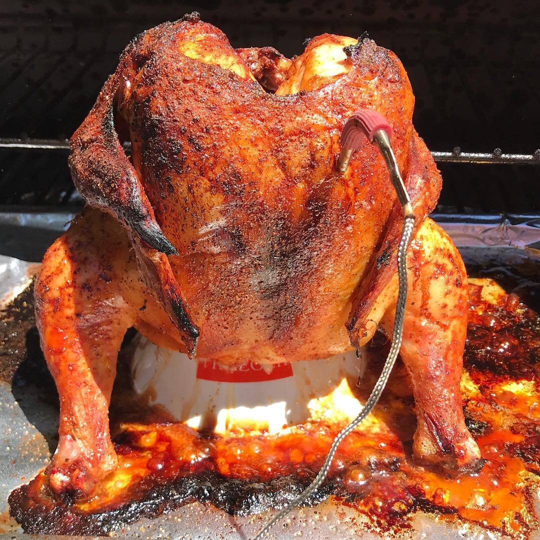 Beercan chicken 2